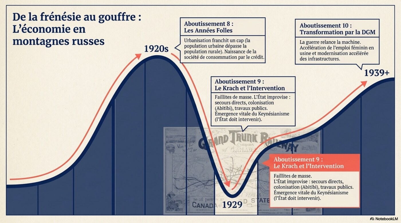 L'économie en montagnes russes 1920s-1939