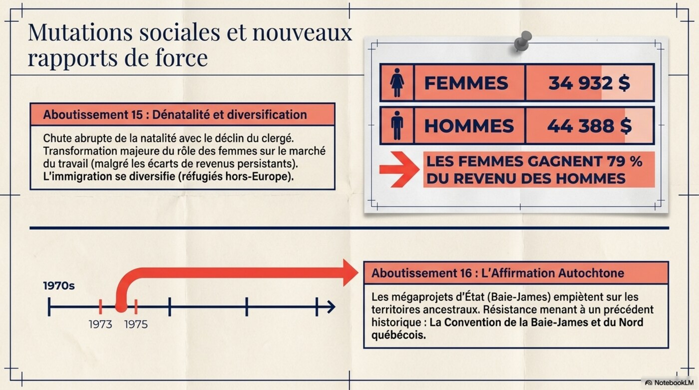 Mutations sociales et nouveaux rapports de force 1970s